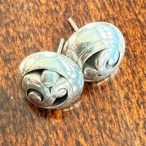 BRIGHTON Contempo Post Earrings Silver Plated Stud Earrings